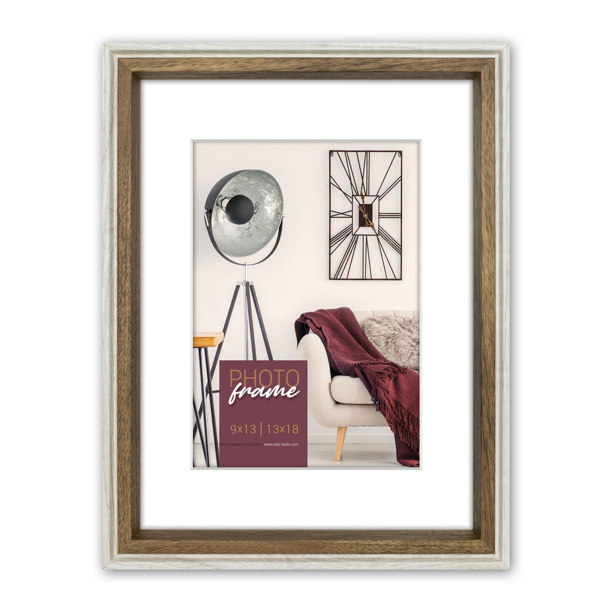 Zep fotolijst dn723w palmi white 15x20 20x30 cm