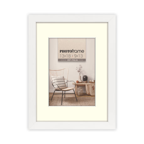 Zep fotolijst v4575w malmo white 40x60 50x70 cm