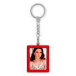 Zep foto sleutelhanger aa9r red 35x45 mm