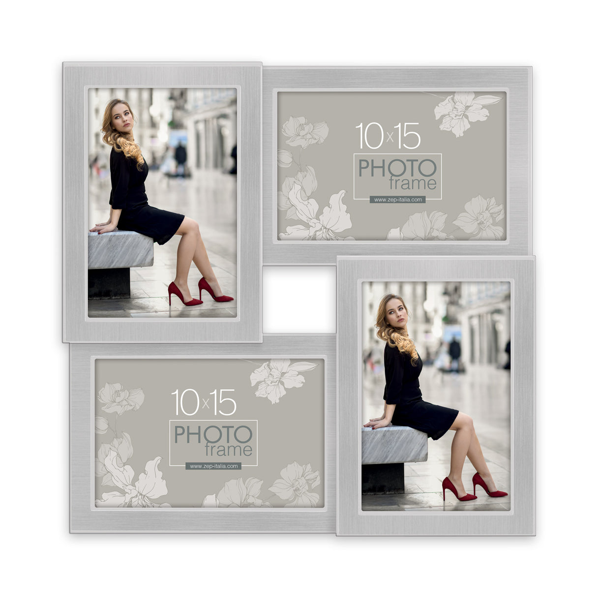 Zep fotolijst s4044 olimpia silver 4q 4x10x15 cm