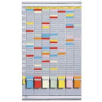 Weekplannerkit a 5540-5811 25,5 x 81 cm lichtgrijs 35 vakken
