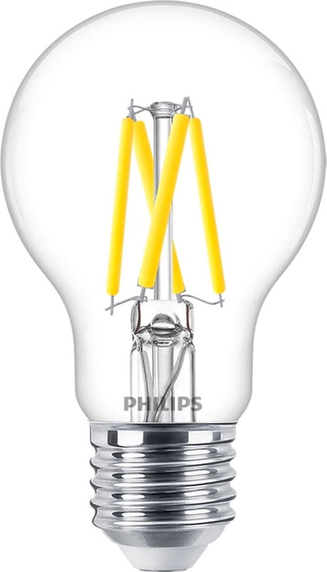 Philips led philips master ledbulb e27 peer filament helder 3.4w 470lm - 922-927 dim to warm | beste kleurweergave - dimbaar - vervangt 40w