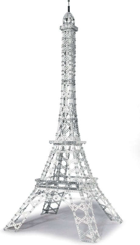 Eitech ® bouwdoos – eiffeltoren deluxe 125 cm – 2300-delig – metalen bouwpakket met gereedschap – constructiespeelgoed – vanaf 8 jaar