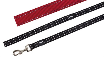 Rogz for dogs fanbelt long lijn rood