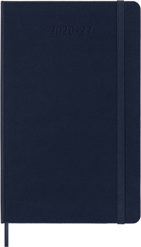 Moleskine 18 maanden agenda - 2026 27 - wekelijks - large - harde kaft - saffier blauw