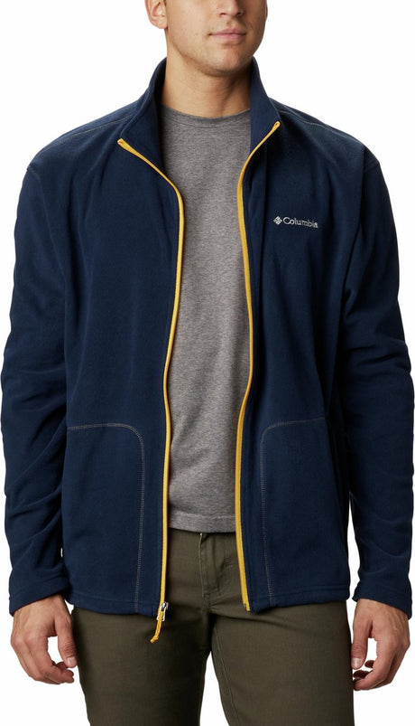 Columbia fast trek™ light full zip fleece fleece jas heren - fleece jas met volledige ritssluiting - fleece vest - blauw - maat s