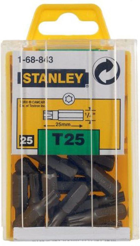 Stanley 1 4 bits torx t25
