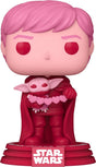 Funko star wars verzamelfiguur valentines pop! star wars luke grogu 9 cm roze