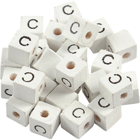 Https: www.cchobby.nl letterkralen-c-afm-8x8-mm-gatgrootte-3-mm-wit-25-stuk-1-doos