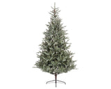 Everlands allison pine luxe kunstkerstboom blauw spar 150cm hoog groen met realistische naalden diameter 97cm