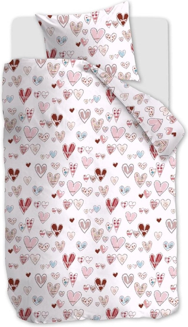 Beddinghouse kids sweethearts dekbedovertrek - eenpersoons - 120x150 - multi