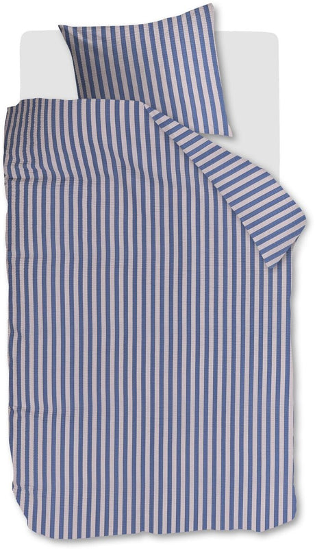 Beddinghouse veya dekbedovertrek - eenpersoons - 140 x 200 220 cm - blauw
