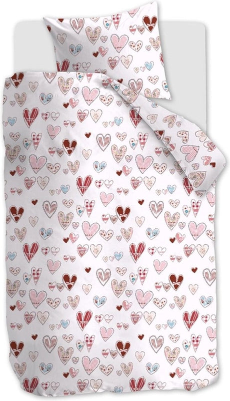 Beddinghouse kids sweethearts dekbedovertrek - eenpersoons - 100x135 - multi