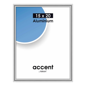 Nielsen design nielsen fotolijst 52423 accent glanzend zilver 30x40 cm