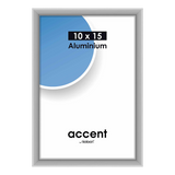 Nielsen design nielsen fotolijst 51224 accent mat zilver 10x15 cm