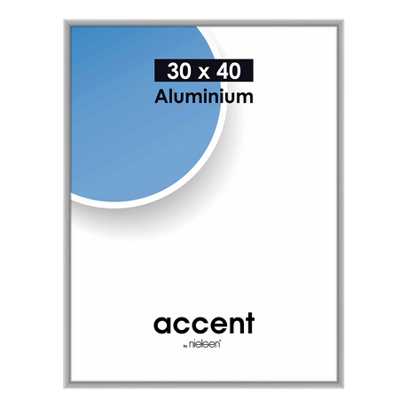 Nielsen design nielsen fotolijst 52425 accent staalgrijs 30x40 cm