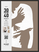 Nielsen design nielsen fotolijst 5430126 super 8 zwart 30x40 cm