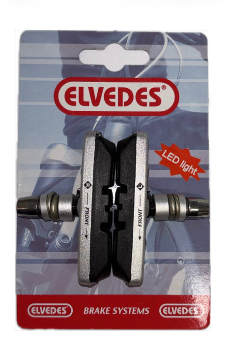 Elvedes cable systems bv elvedes 6800 v-brake remblok set alu. 58 mm. met led