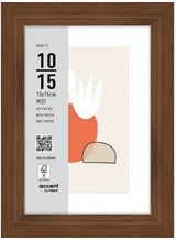 Nielsen design nielsen fotolijst 3211205 wood 19 walnut 10x15 cm