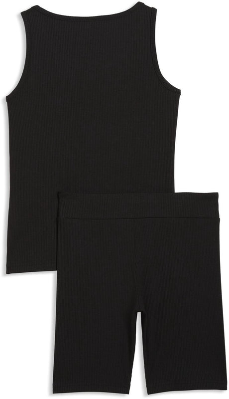 Puma ess elevated rib tank and short leggings set g 140