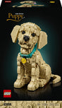 Lego ® icons golden retriever puppy - decoratieve dierenfiguur - bouwset voor volwassenen - 11384
