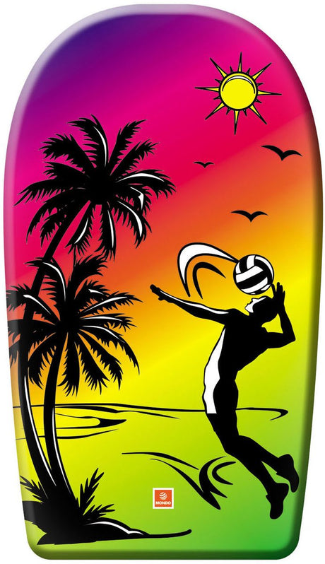 Mondo bodyboard strand 84cm - kleurrijk surfboard voor kinderen.