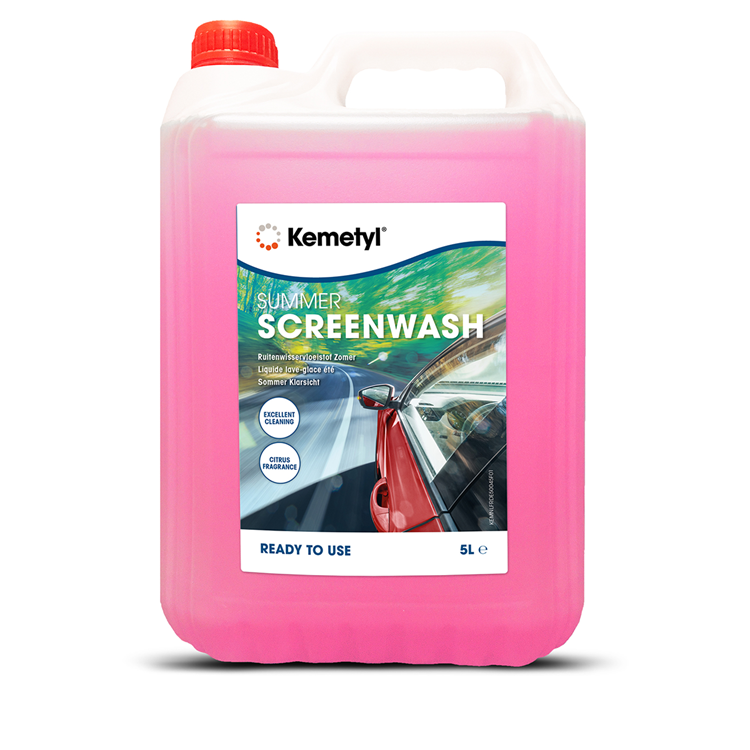 Kemetyl 1059296 - ruitensproier vloeistof zomer 5l | 3 stuks