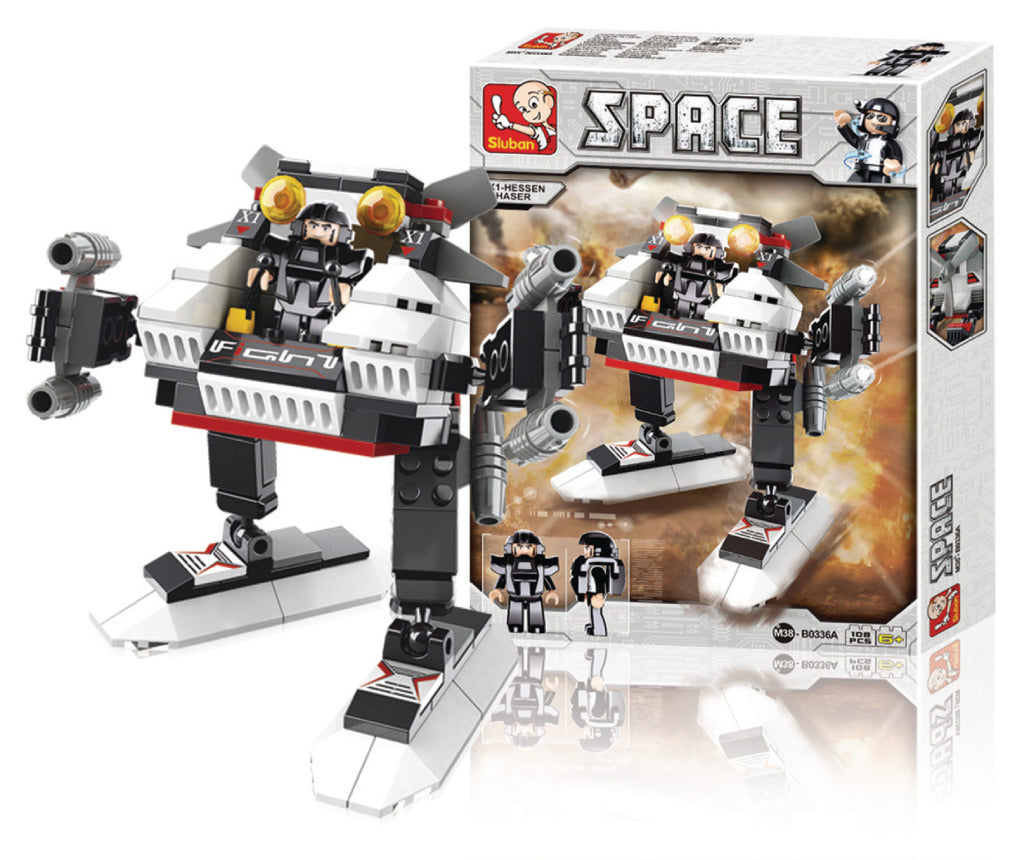 Sluban m38-b0336 3in1 space robot