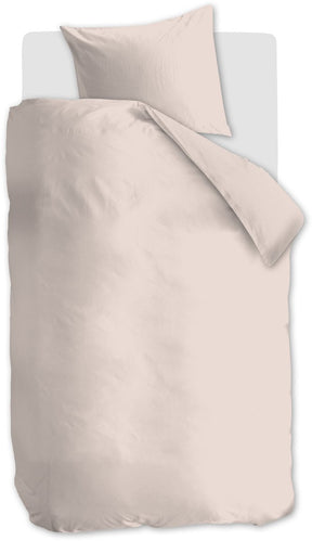 Ambiante cotton uni kussensloop - licht roze - 2x 60 x 70 cm