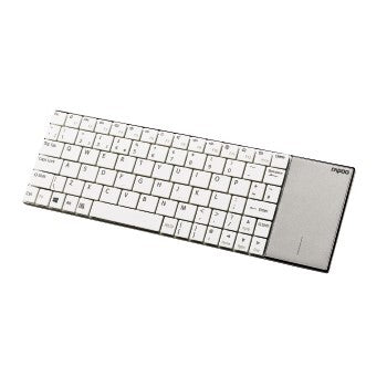 Rapoo E2710 2.4 GHz Wireless Ultraslank Multimedia keyboard onion white