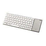 Rapoo E2710 2,4 GHz trådløs Ultraslank Multimedia Keyboard Onion White