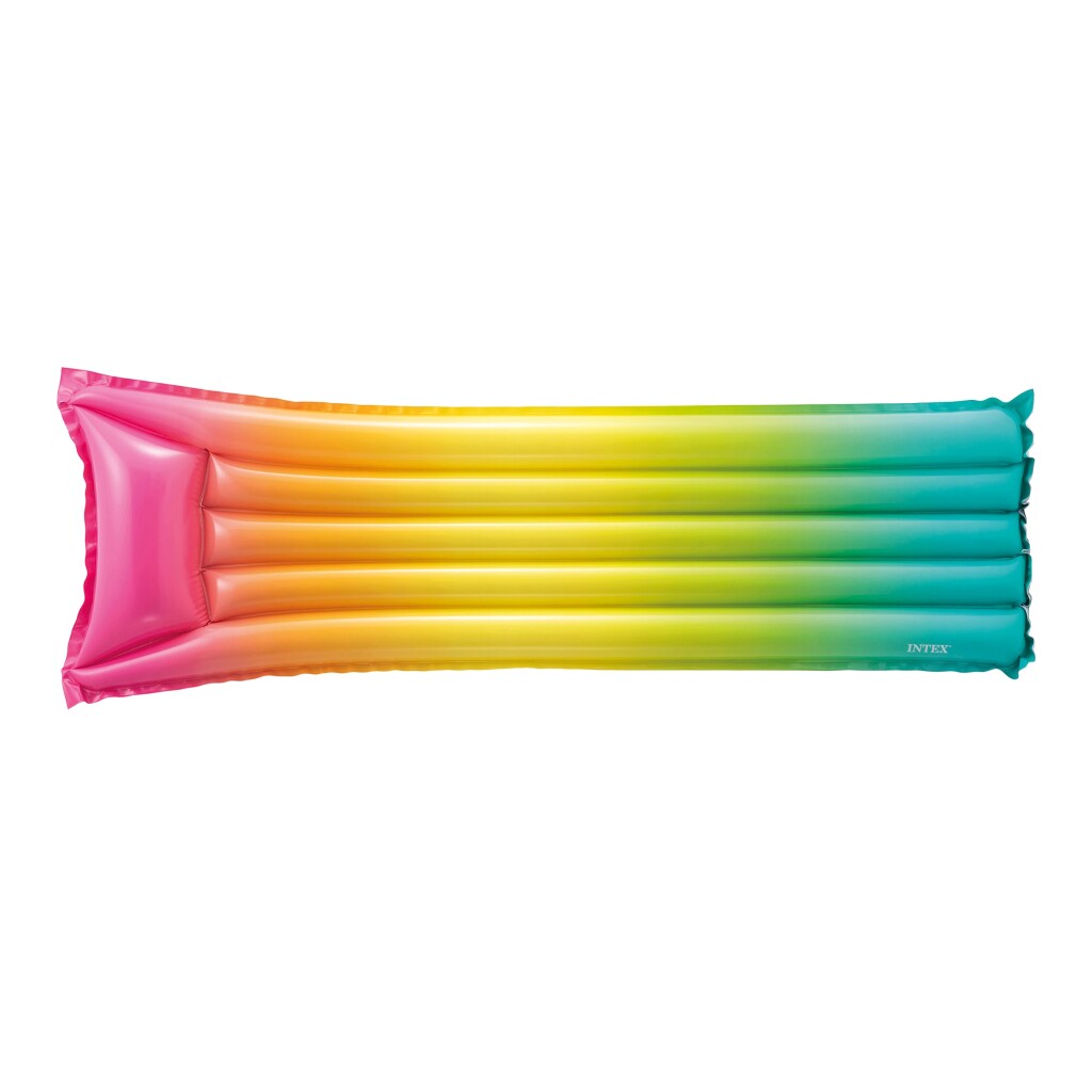 Intex 58721eu regenboog luchtbed 183x69 cm