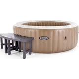 Intex 28514 spa bijzettafel 2 stuks grijs