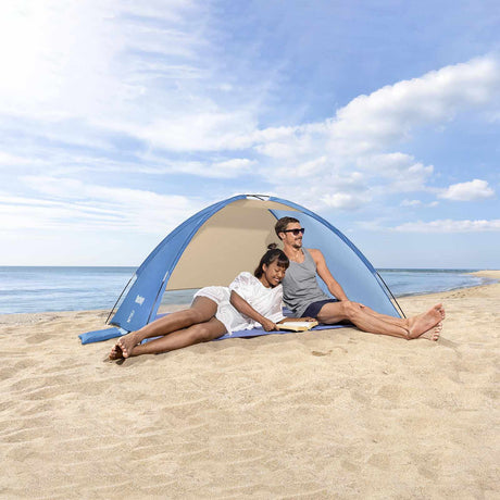 Bestway strandgrond tent paars 2 x 1,2 x 0,95 m 190 t polyester stof