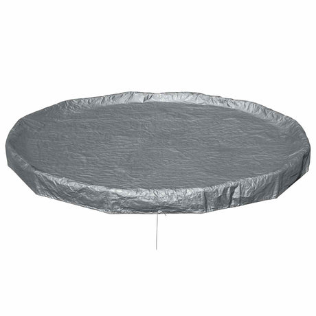 Bestway zwembadcover ø3,66 m rond polyester grijs