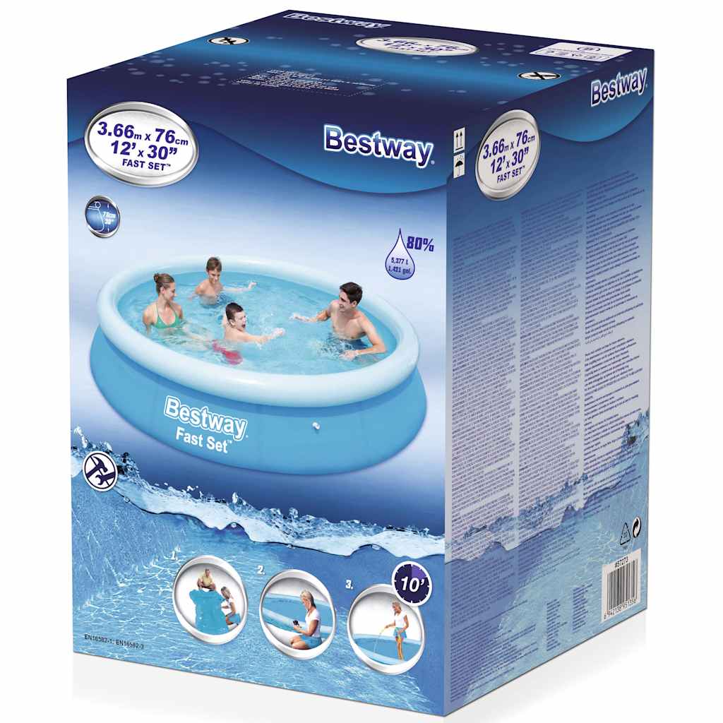 Bestway Pool Pool Fast set autour de 366