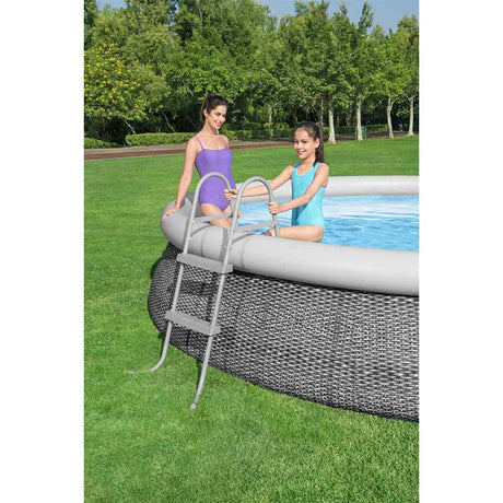 Bestway zwembadladder 2 treden flowclear 84 cm