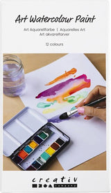 Creativ company cc aquarelverf bloemen en landschappen 12 kleuren