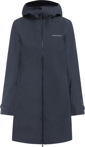 Didriksons bea wns parka 6 dames outdoorjas - dark night blue