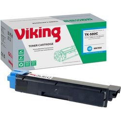 Tonercartridge viking tk580c cyaan 3.500 pagina's