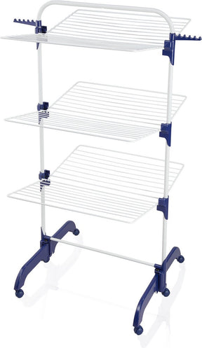 Leifheit droogtoren pegasus 420 solid comfort – incl. houders en wieltjes - 42 m drooglengte