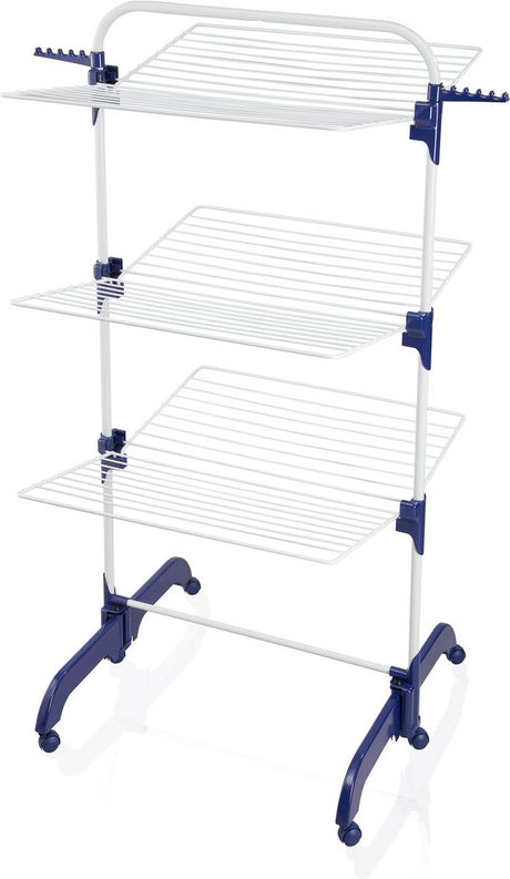 Leifheit droogtoren pegasus 420 solid comfort – incl. houders en wieltjes - 42 m drooglengte