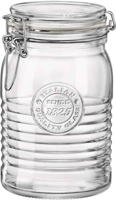 Bormioli rocco weckpot officina - ø 11 cm 1 liter