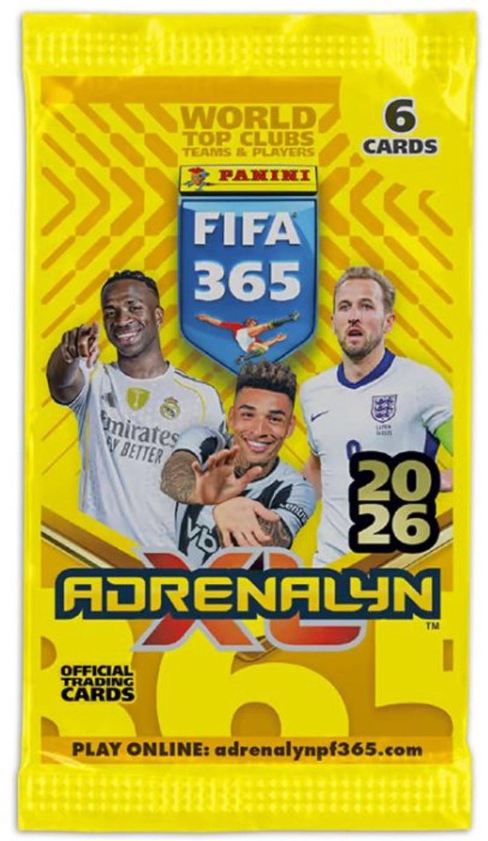 Panini adrenalyn xl - fifa365 25 26 - mega starter pack