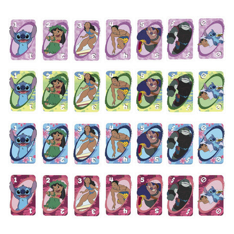 Mattel uno disney lilo and stitch kaartspel