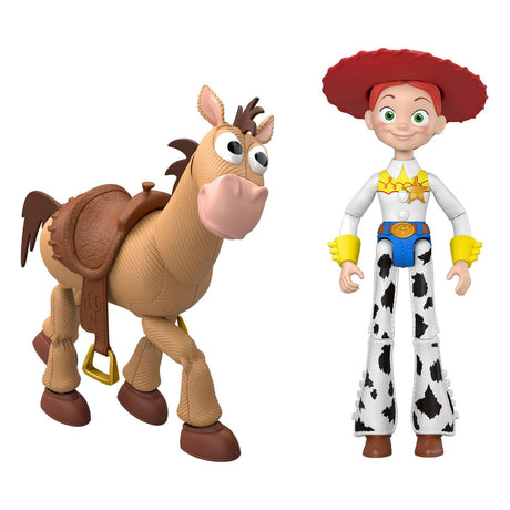 Mattel toy story 5 - figuur jessie en bullseye