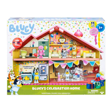 Moose toys bluey speelset celebration huis
