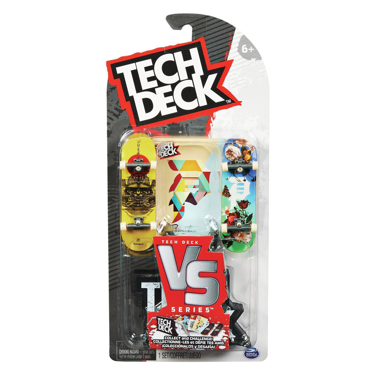 Spin master tech deck versus series set met 2 vingerskateboards