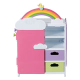 Baby born regenboogkledingkast
