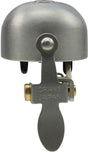 Crane fietsbel e-ne 5 x 3,7 cm staal matzilver